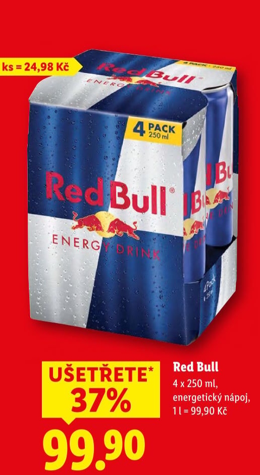 Energetický nápoj Red Bull