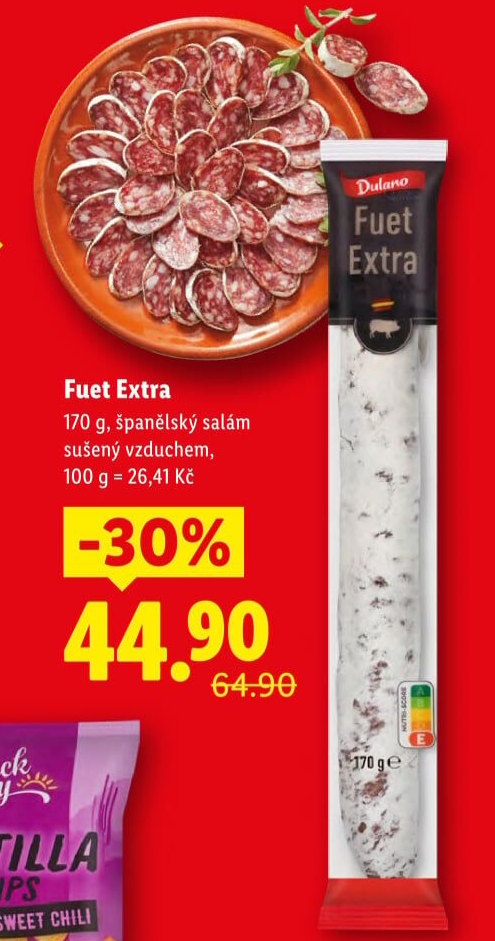 Salám Fuet extra Dulano