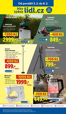 akční leták Lidl 2.2.2026-8.2.2026