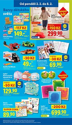akční leták Lidl 2.2.2026-8.2.2026