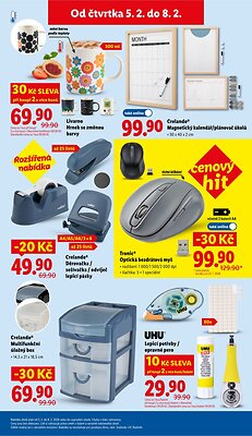 akční leták Lidl 2.2.2026-8.2.2026