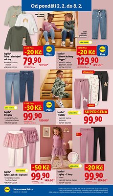 akční leták Lidl 2.2.2026-8.2.2026