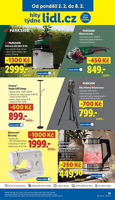 akční leták Lidl 2.2.2026-8.2.2026