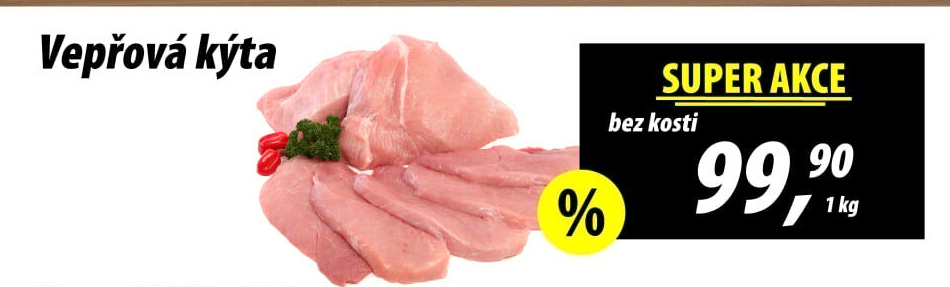 Vepřová kýta bez kosti