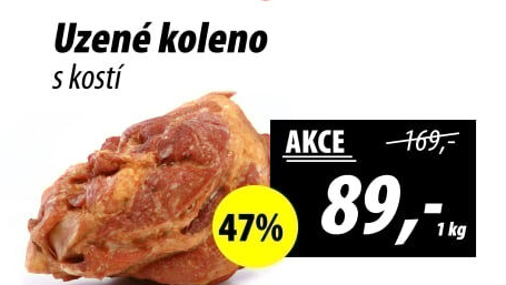 Vepřové uzené koleno s kostí