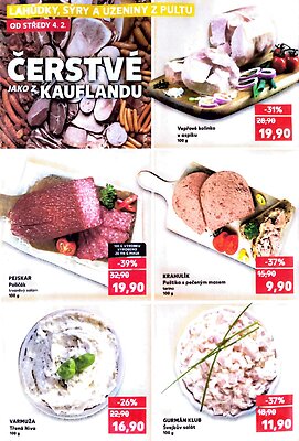 akční leták Kaufland 4.2.2026-10.2.2026