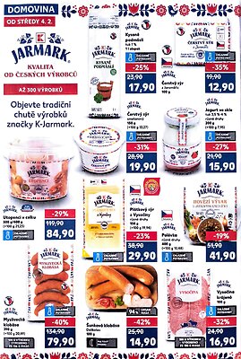 akční leták Kaufland 4.2.2026-10.2.2026