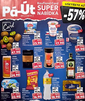 akční leták Kaufland 4.2.2026-10.2.2026