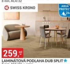 Laminátová podlaha Swiss Krono