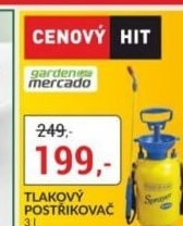 Tlakový postřikovač Garden Mercado
