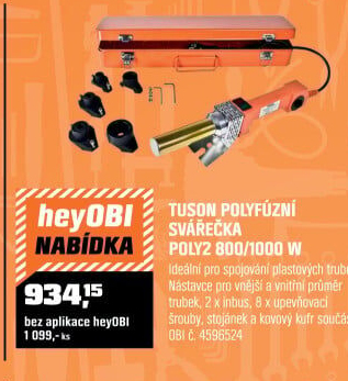 Svářečka polyfúzní TUSON