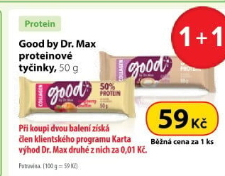 Tyčinka Protein Bar good Dr.Max