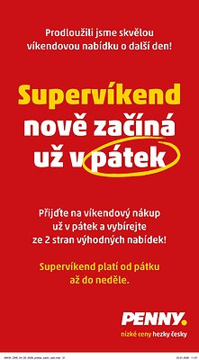 akční leták Penny Market 4.2.2026-10.2.2026