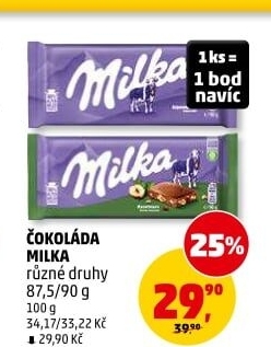 Čokoláda Milka
