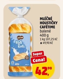 Houstičky mléčné Café Time