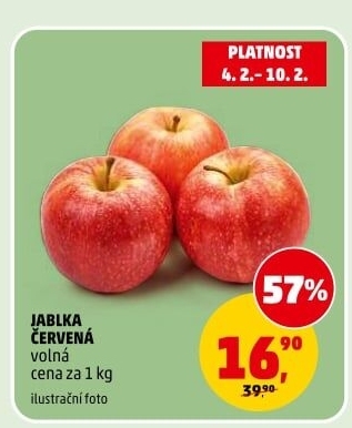 Jablka červená