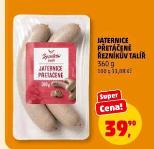 Jitrnice Řezníkův talíř