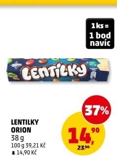 Lentilky Orion
