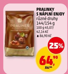 Pralinky s náplní Enjoy