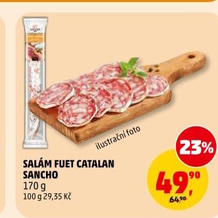 Salám Fuet Catalan Sancho