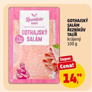 Salám Gothaj Řezníkův talíř