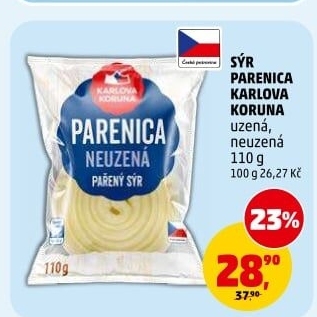 Sýr Parenica Karlova Koruna