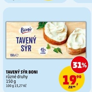 Sýr tavený Boni