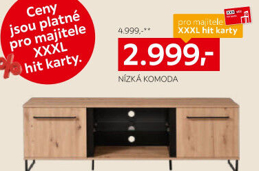 NÍZKÁ KOMODA