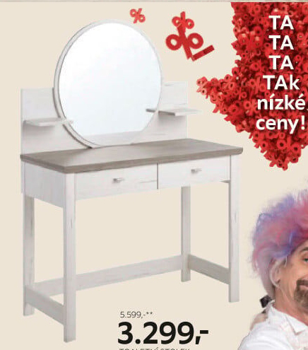 TOALETNÍ STOLEK