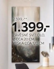 ZÁVĚSNÉ SVÍTIDLO