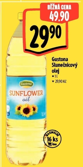 Řepkový olej Gustona