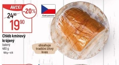 Chléb kmínový