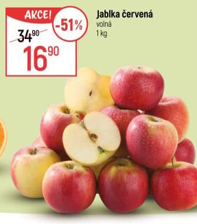 Jablka červená