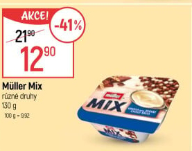 Jogurt Müller Mix