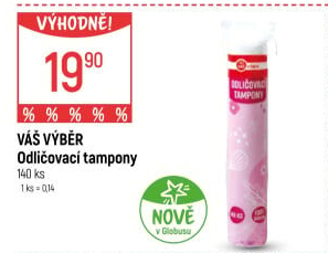 Odličovací tampony Váš Výběr