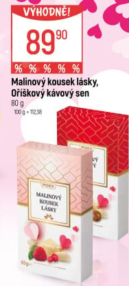 Ovoce v čokoládě Poex
