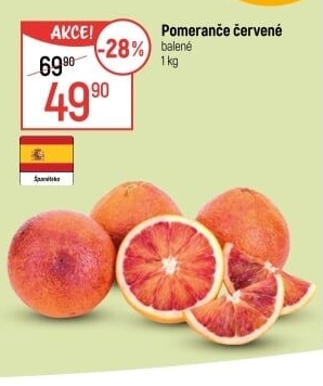 Pomeranče červené