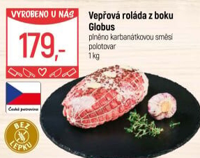 Roláda vepřová z boku Globus