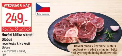 Hovězí kližka s kostí Globus