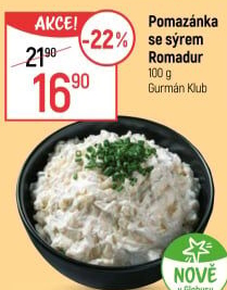 Pomazánka se sýrem Romadur
