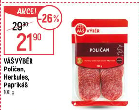 Salám Paprikáš Váš Výběr