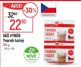 Tvaroh tučný Váš Výběr