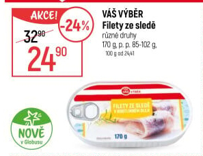 Filety ze sledě Váš Výběr