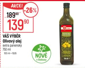 Olivový olej extra panenský Váš Výběr