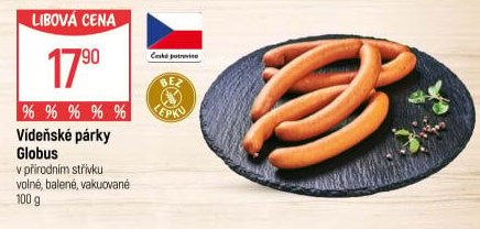Párky vídeňské Globus