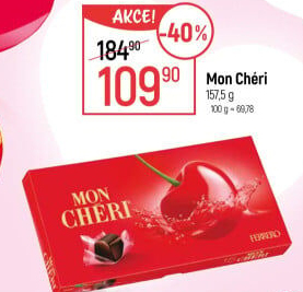 Bonboniéra Mon Cheri Ferrero