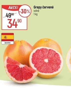 Grepy červené