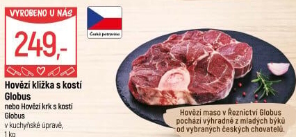Hovězí kližka s kostí Globus
