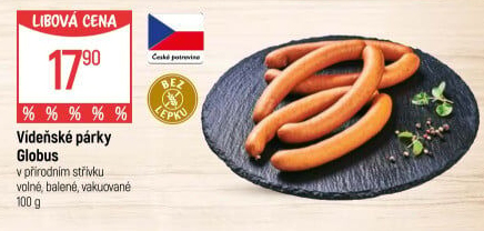 Párky vídeňské Globus