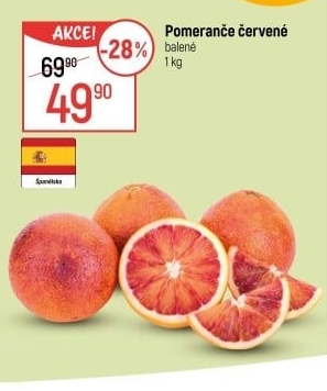 Pomeranče červené